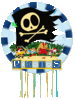 Piñata mediana de piratas