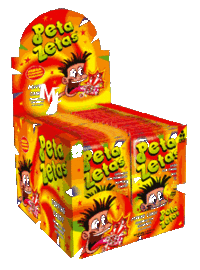 Peta Zeta sabor fresa caja de 50 bolsitas