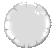 Globo con forma de círculo 45 cm color plata
