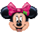 Cabeza de Minnie Mouse