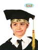 Sombrero de graduado de tela infantil