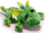 Dragón de peluche color verde