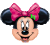 Cabeza de Minnie Mouse